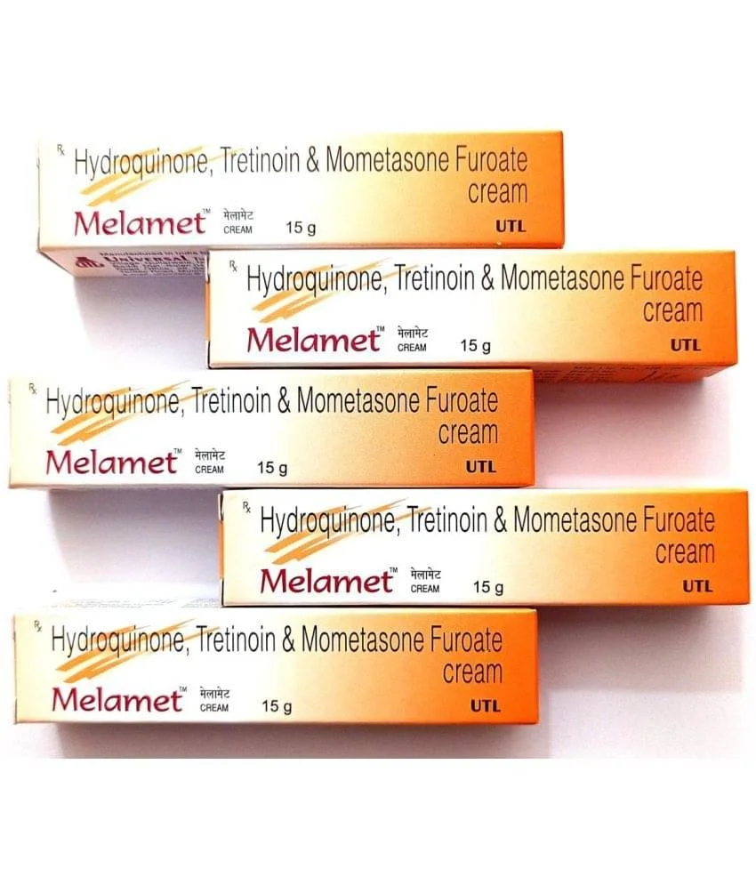 Melamet Face Cream 15gm Pack of 5 |Effective Treatment for Melasma|Pigmentation, and Dark Spots image 2