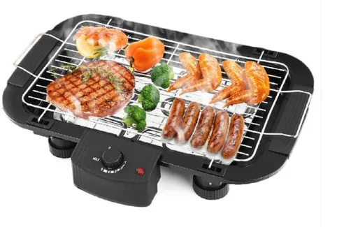 Smokeless Electric Indoor Barbecue Grill – Non-Stick, Adjustable Temperature, Perfect for Indoor Grilling & BBQ Parties image 1