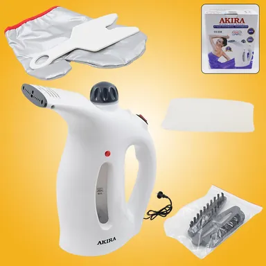 Portable Handheld Garment & Facial Steamer – Fast Heating, Wrinkle Removal & Deep Cleaning (1 Pc) thumbnail 0