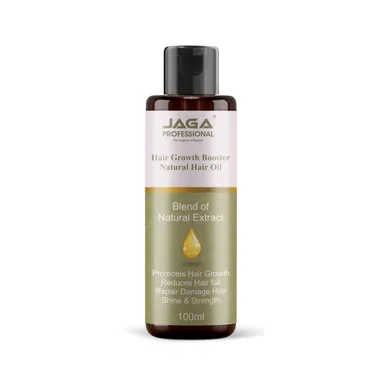 Jaga Professional Hair Growth Booster Natural Hair Oil – 100% Organic & Fast-Acting Hair Regrowth Oil for Thicker, Healthier Hair thumbnail 0