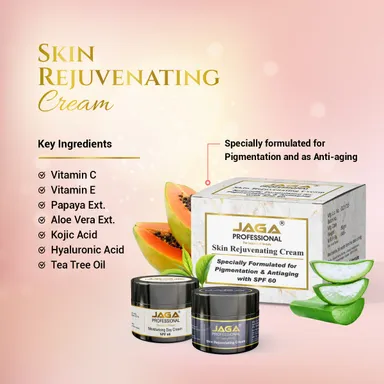 Jaga Professional Skin Rejuvenating Cream – Anti-Aging & Moisturizing Cream for Glowing, Firm, and Youthful Skin thumbnail 2