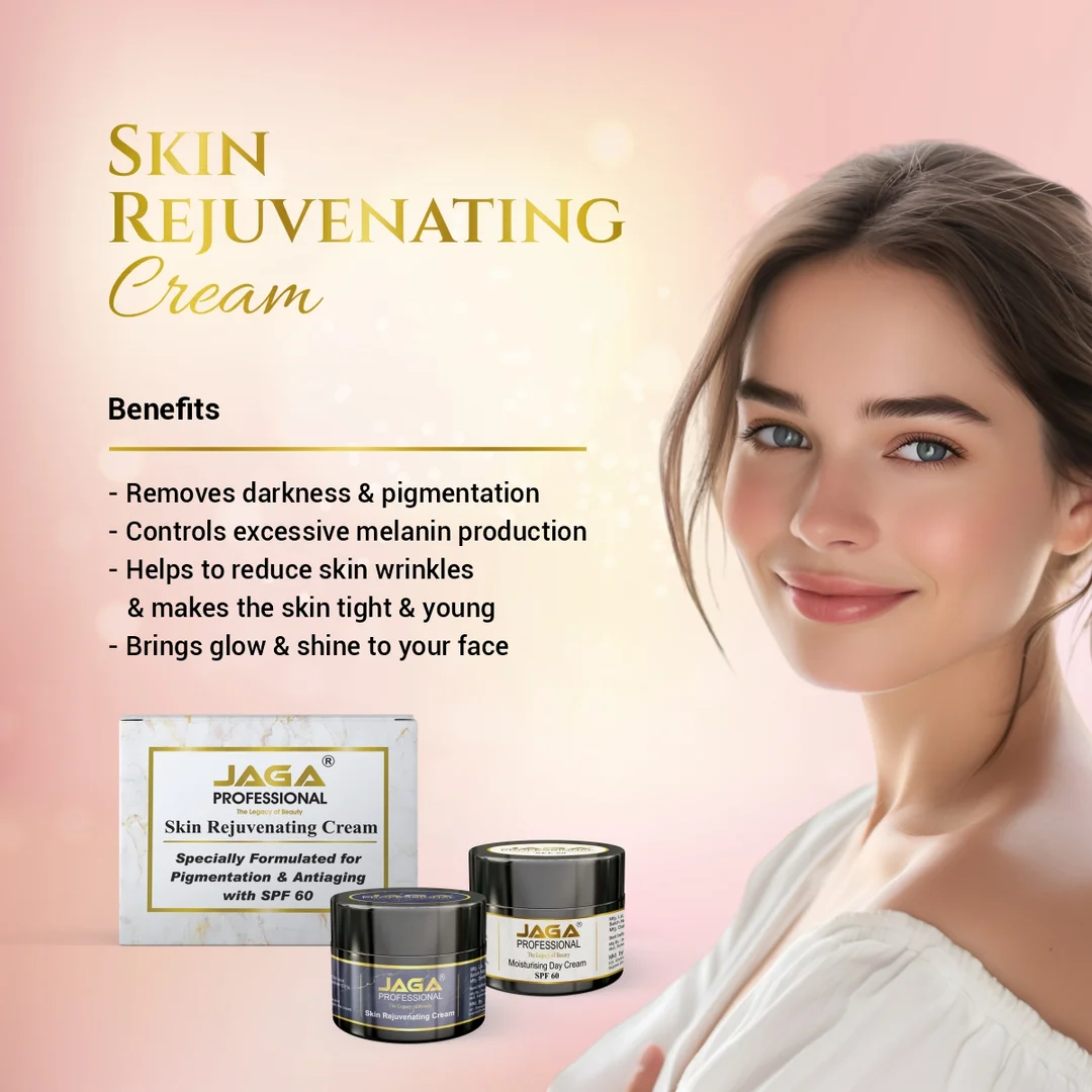 Jaga Professional Skin Rejuvenating Cream – Anti-Aging & Moisturizing Cream for Glowing, Firm, and Youthful Skin image 4