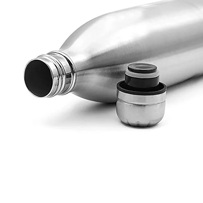 MILTON Duo DLX 350 Thermosteel Insulated Bottle | 350 ml Leak-Proof, Rust Proof | Easy Grip for Travel & Office Silver image 5