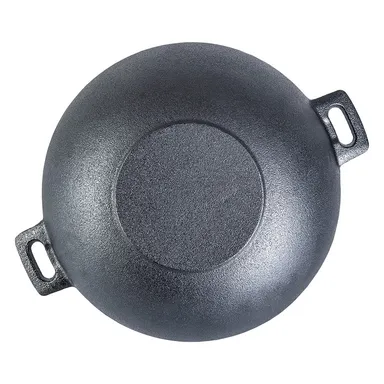 Wonderchef Forza 24 cm Cast-Iron Kadhai,1.9L, 3.8mm thumbnail 1