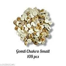 Original Small Size Gomti Chakra Natural River Stone for Puja, Vastu Shastra, Wealth Attraction, Astrology Remedies, Spiritual Healing, Positive Energy, Home Temple and Business Prosperity thumbnail 2