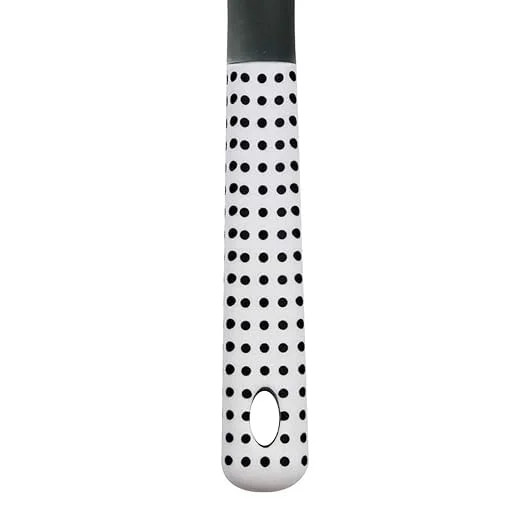 Non-Stick Silicone Ladle 1 Pc Black BPA-Free Food-Grade Heat Resistant Kitchen Serving Spoon for Non-Stick Cookware Curries Gravies Soups Ergonomic Handle Indian Cooking image 2