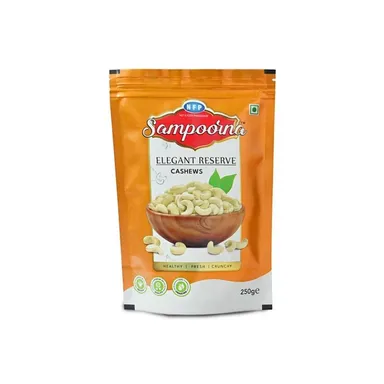  Sampoorna Premium Organic Cashew Nuts | Gluten-Free| Unsalted Dry Fruits Combo Pack 250g | 2 | Healthy Snack for Gifting| Cooking, Daily Use thumbnail 0