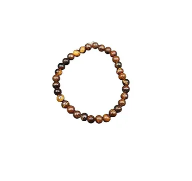 ASHAPURA GROUPS Tiger Eye Bracelet for Men and Women | Protection Healing Crystal Gemstone Bracelet for Positive Energy thumbnail 0
