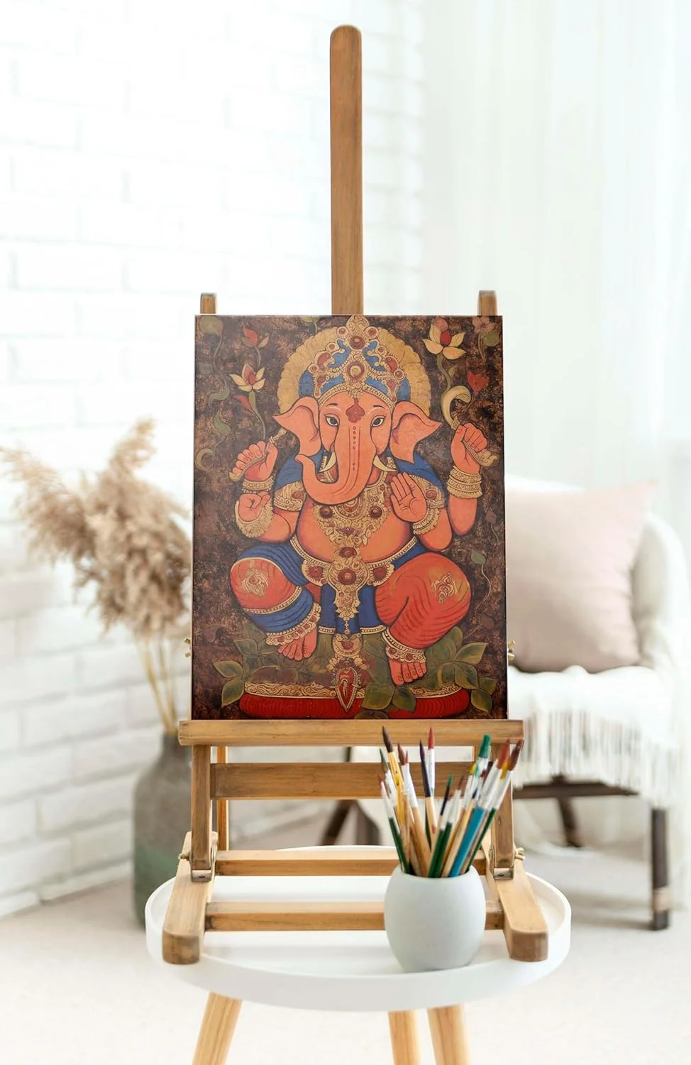 Ganesha Wall Painting for Wall Decoration image 4