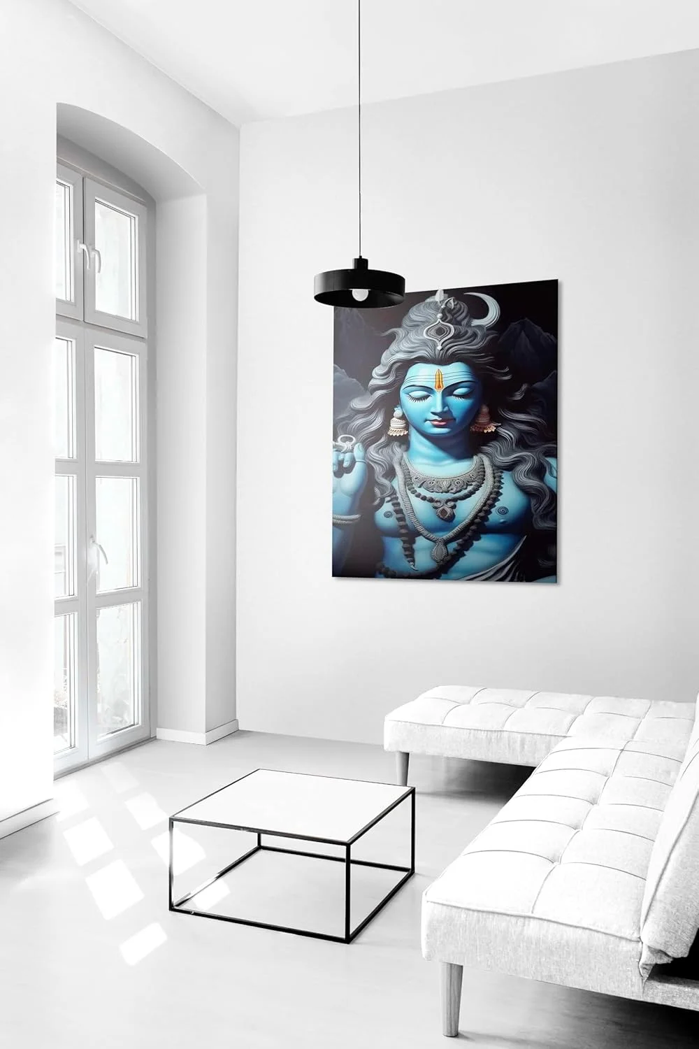 Shiva Wall Painting for Wall Decoration Canvas Art for Home, Living Room, Bedroom & Office image 2