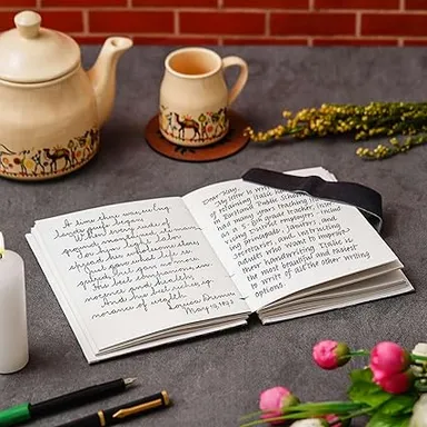 ASHAPURA GROUPS Handmade Printed Cardboard Journal Diary with Buckle Lock for Writing Sketching Travel Notes Office Use and Gift Purpose thumbnail 2