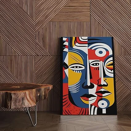 ASHAPURA GROUPS Modern Abstract Canvas Wall Painting for Living Room Bedroom Office Home Decor Contemporary Artistic Wall Art image 3
