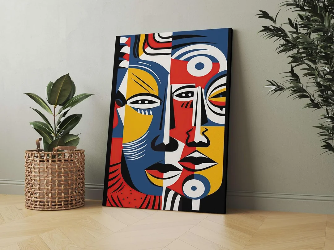 ASHAPURA GROUPS Modern Abstract Canvas Wall Painting for Living Room Bedroom Office Home Decor Contemporary Artistic Wall Art image 4