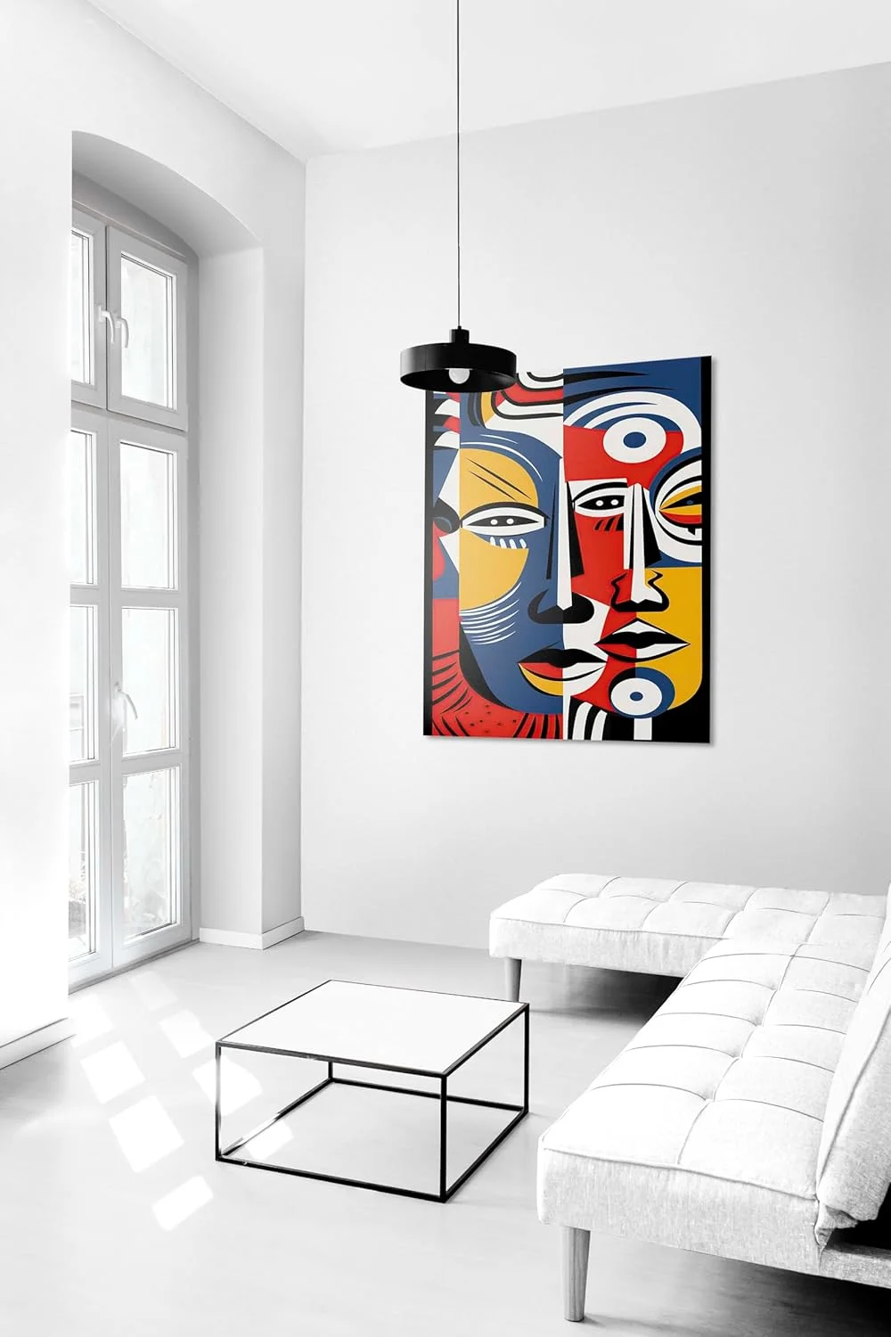 ASHAPURA GROUPS Modern Abstract Canvas Wall Painting for Living Room Bedroom Office Home Decor Contemporary Artistic Wall Art image 5