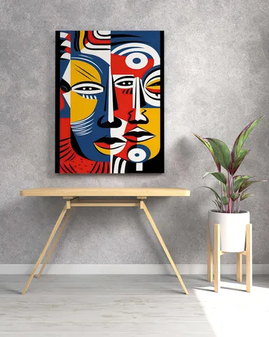 ASHAPURA GROUPS Modern Abstract Canvas Wall Painting for Living Room Bedroom Office Home Decor Contemporary Artistic Wall Art thumbnail 5