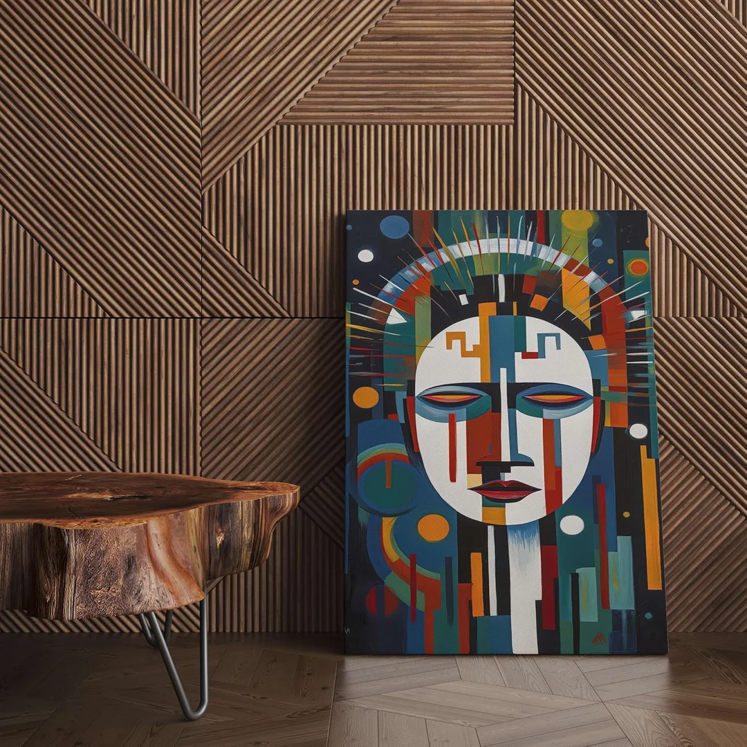 ASHAPURA GROUPS Modern Art Canvas Wall Painting for Home Decor 22x34 inch image 3