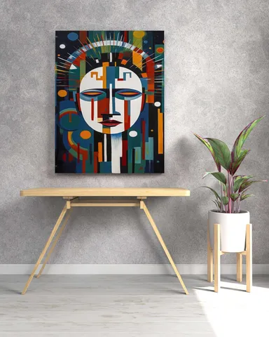 ASHAPURA GROUPS Modern Art Canvas Wall Painting for Home Decor 22x34 inch thumbnail 4