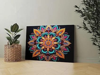 ASHAPURA GROUPS Modern Art Canvas Wall Painting 22x34 inch Ideal Wall Decoration for Home image 2
