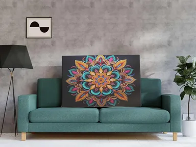 ASHAPURA GROUPS Modern Art Canvas Wall Painting 22x34 inch Ideal Wall Decoration for Home thumbnail 5