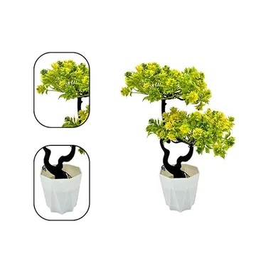 Artificial Plants for Home Decoration Tree with Pot for Living Room, Office, and Center Table and Office thumbnail 1