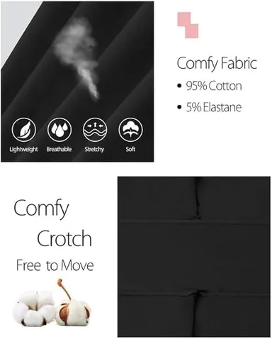 Smileai Women's High-Waisted Stretchable Slim Fit Cotton Workout Shorts. thumbnail 3