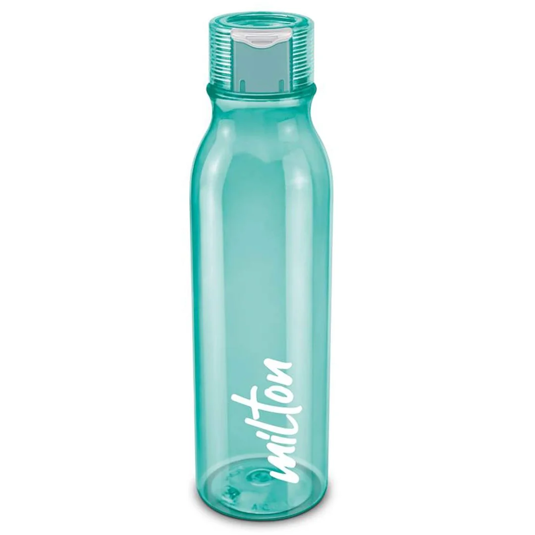 Milton Water Bottle | BPA-Free Plastic| Leakproof Fridge Bottle | 958 ml Green | Travel| Office |Home Use image 1
