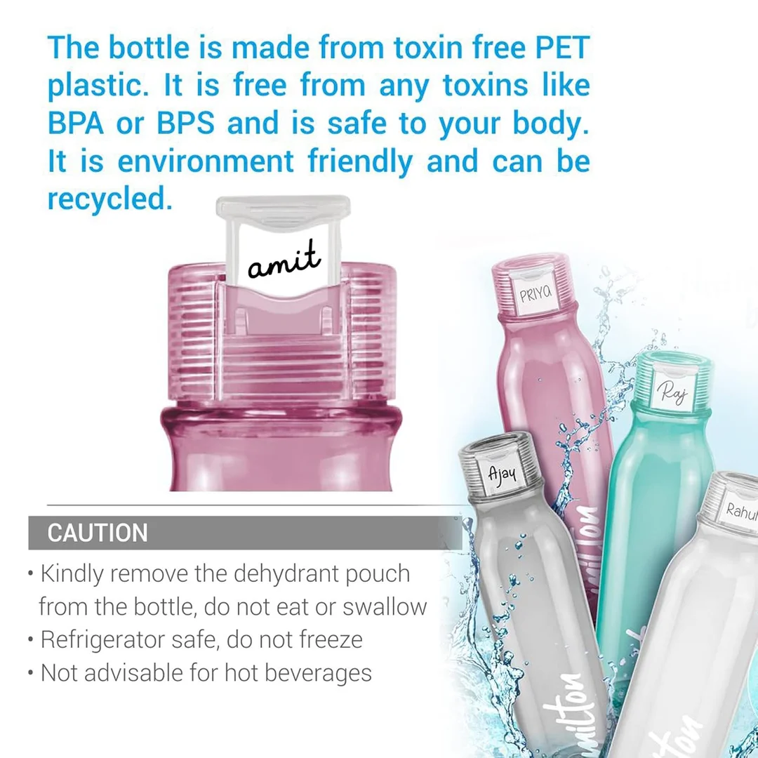 Milton Water Bottle | BPA-Free Plastic| Leakproof Fridge Bottle | 958 ml Green | Travel| Office |Home Use image 4