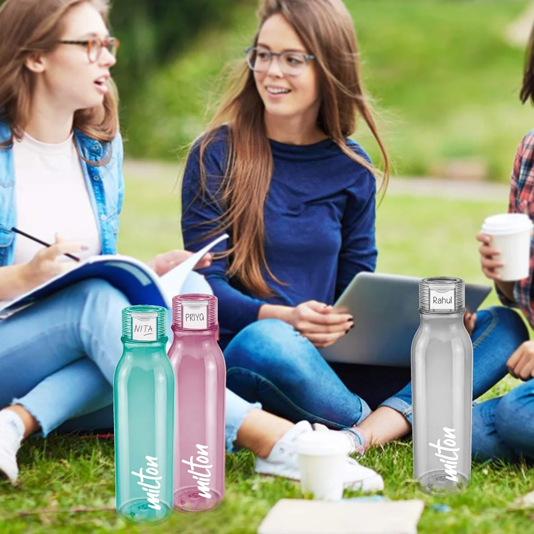 Milton Water Bottle | BPA-Free Plastic| Leakproof Fridge Bottle | 958 ml Green | Travel| Office |Home Use image 5