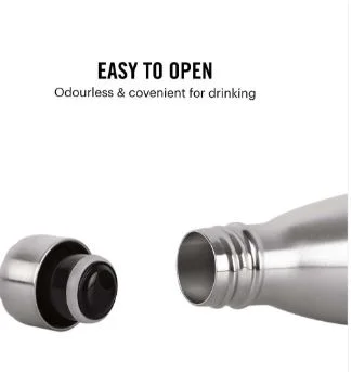 Cello 350 ml Steel Flask | Thermosteel Hot & Cold Flask for Travel Office Kids | Copper Coated Insulated Bottle Leak Proof image 4