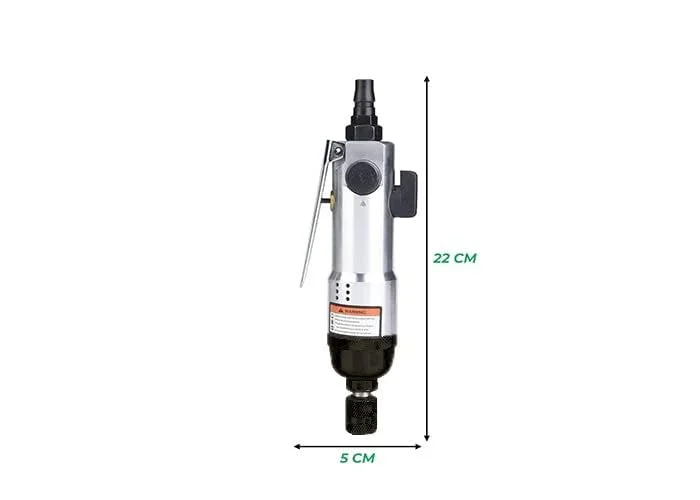 1/4 Inch Pneumatic Air Screwdriver AT-W1 Reversible Straight Hand Industrial Tool image 2