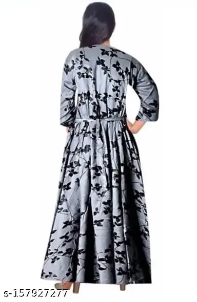 Elegant Women’s Designer Wedding & Evening Gown for Special Occasions | Long Party Wear Gown for Receptions, Formal Events and Celebrations thumbnail 1