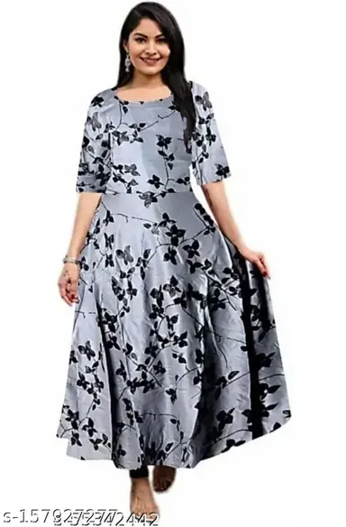 Elegant Women’s Designer Wedding & Evening Gown for Special Occasions | Long Party Wear Gown for Receptions, Formal Events and Celebrations thumbnail 2