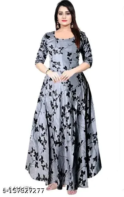 Elegant Women’s Designer Wedding & Evening Gown for Special Occasions | Long Party Wear Gown for Receptions, Formal Events and Celebrations image 1