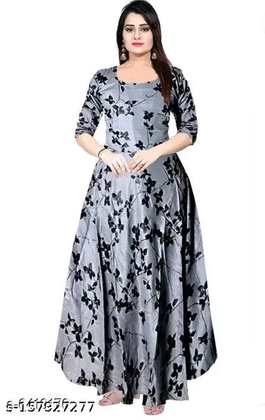 Elegant Women’s Designer Wedding & Evening Gown for Special Occasions | Long Party Wear Gown for Receptions, Formal Events and Celebrations thumbnail 0