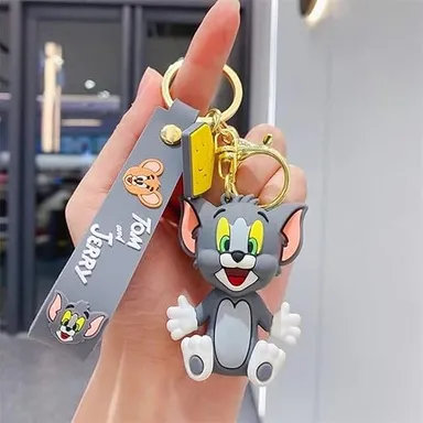 Skyuni 3D Cartoon Characters Keyring thumbnail 1