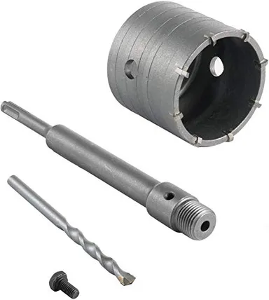 AASONS 35mm x 300mm Concrete Hole Saw Set with SDS+ Extension Bar and Stone Drilling thumbnail 0