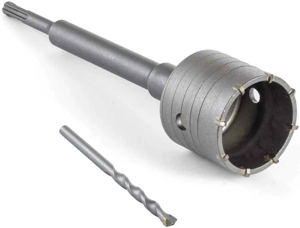 AASONS 35mm x 300mm Concrete Hole Saw Set with SDS+ Extension Bar and Stone Drilling image 2