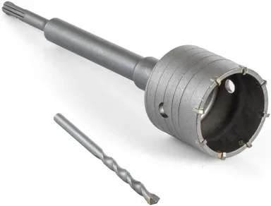 AASONS 35mm x 300mm Concrete Hole Saw Set with SDS+ Extension Bar and Stone Drilling thumbnail 1