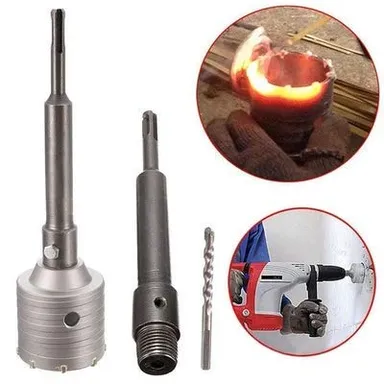 AASONS 35mm x 300mm Concrete Hole Saw Set with SDS+ Extension Bar and Stone Drilling thumbnail 5