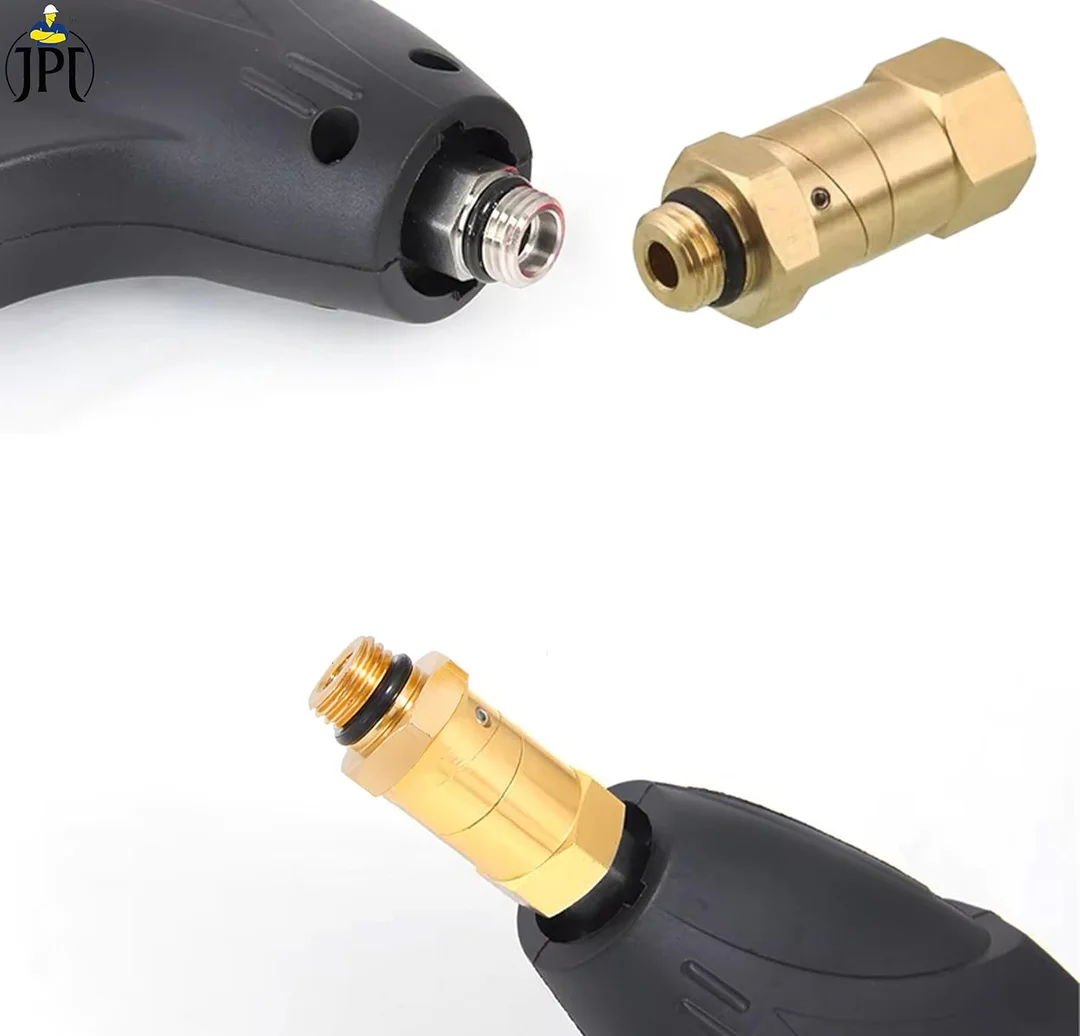 JPT 45° Adjustable Pivot Coupler with 360° Rotating Nozzle Head, M14 Thread, High-Pressure Washer  image 7