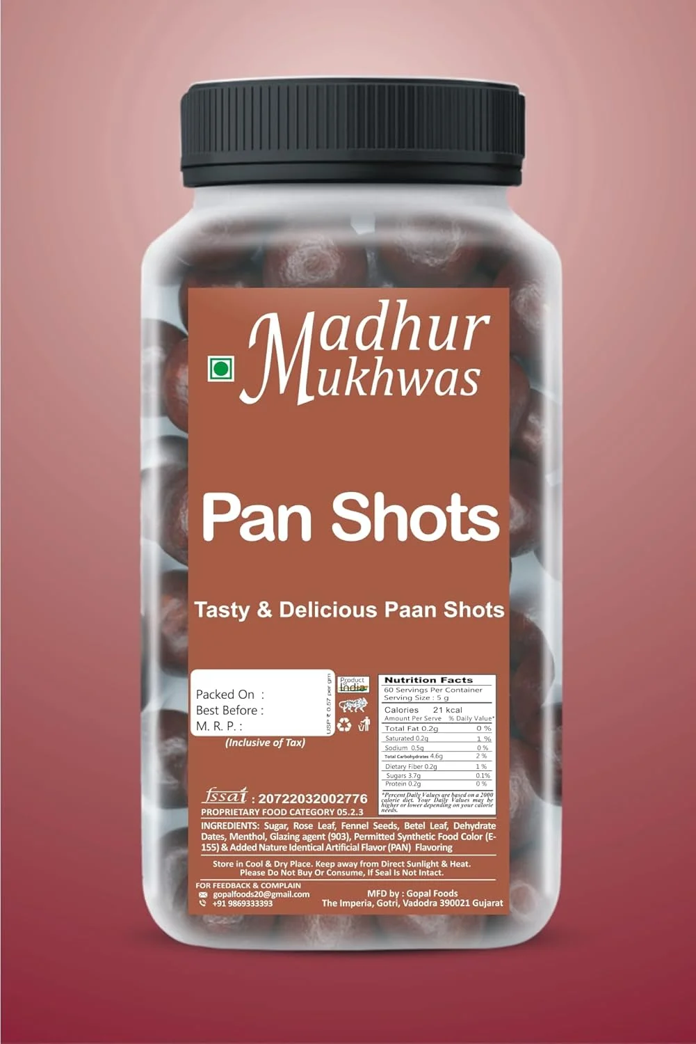 MADHUR MUKHWAS Premium Banarasi Paan & Paan Shot Combo image 6