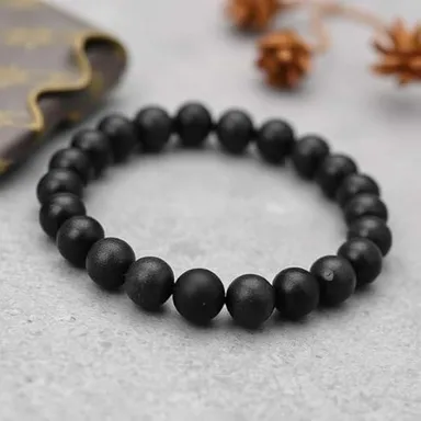 ASHAPURA GROUPS Lava Stone Healing Crystal Bracelet for Energy Balance Meditation Spiritual Wellness Stress Relief and Yoga Accessories thumbnail 1