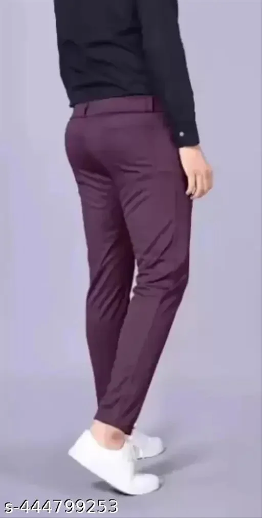 Premium Lycra Stylish Men Track Pant  image 2