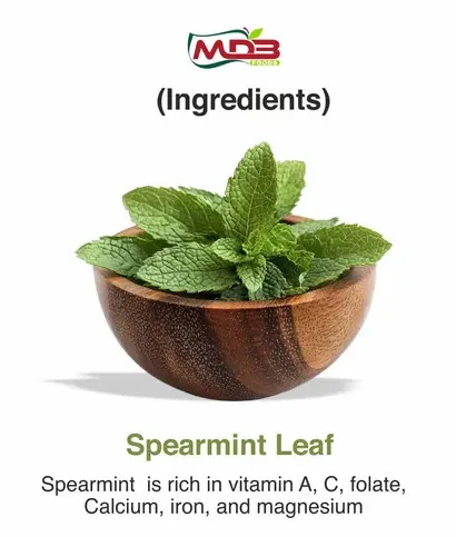 Pure Spearmint Tea for Digestive Health – 100% Natural Mint Leaves (100g)  image 2