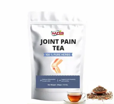 Herbal Joint Pain Relief Tea – Best Ayurvedic Tea for Arthritis, Tulsi & Cinnamon Anti-Inflammatory Blend (100g) thumbnail 0