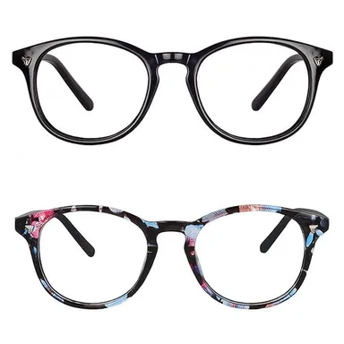CREEK Unisex Blue Light Blocking Round Glasses Combo Pack of 2 thumbnail 2