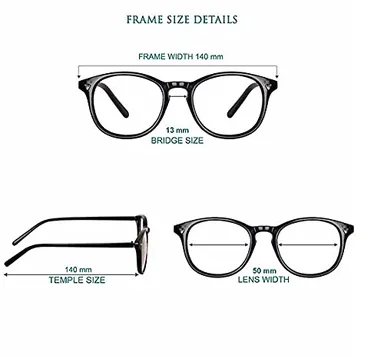 CREEK Unisex Blue Light Blocking Round Glasses Combo Pack of 2 thumbnail 5