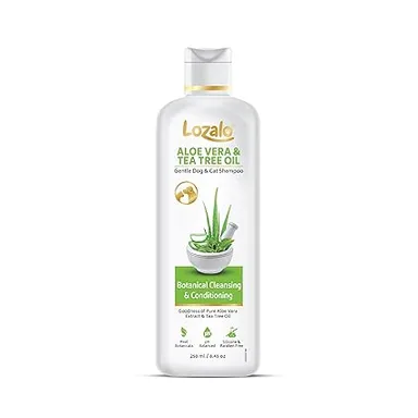 Lozalo MyShootix 250ml Gentle Dog & Cat Shampoo – Natural Tick & Flea Control with Neem, Tulsi & Citronella, pH Balanced, Paraben-Free thumbnail 1