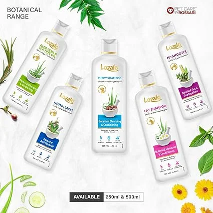 Lozalo Cat Shampoo 500ml – Gentle Conditioning with Calendula & Aloe Vera for Sensitive Skin image 4