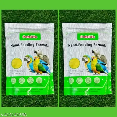 Petslife Hand Feeding Formula 250gm – Complete Nutrition for Baby Birds | Ideal for Conures, Macaws, African Greys, Indian Ringneck Parakeets thumbnail 0